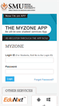 Mobile Screenshot of myzone.smude.edu.in
